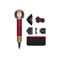Dyson Supersonic Nural™ hair dryer in Red velvet and gold
